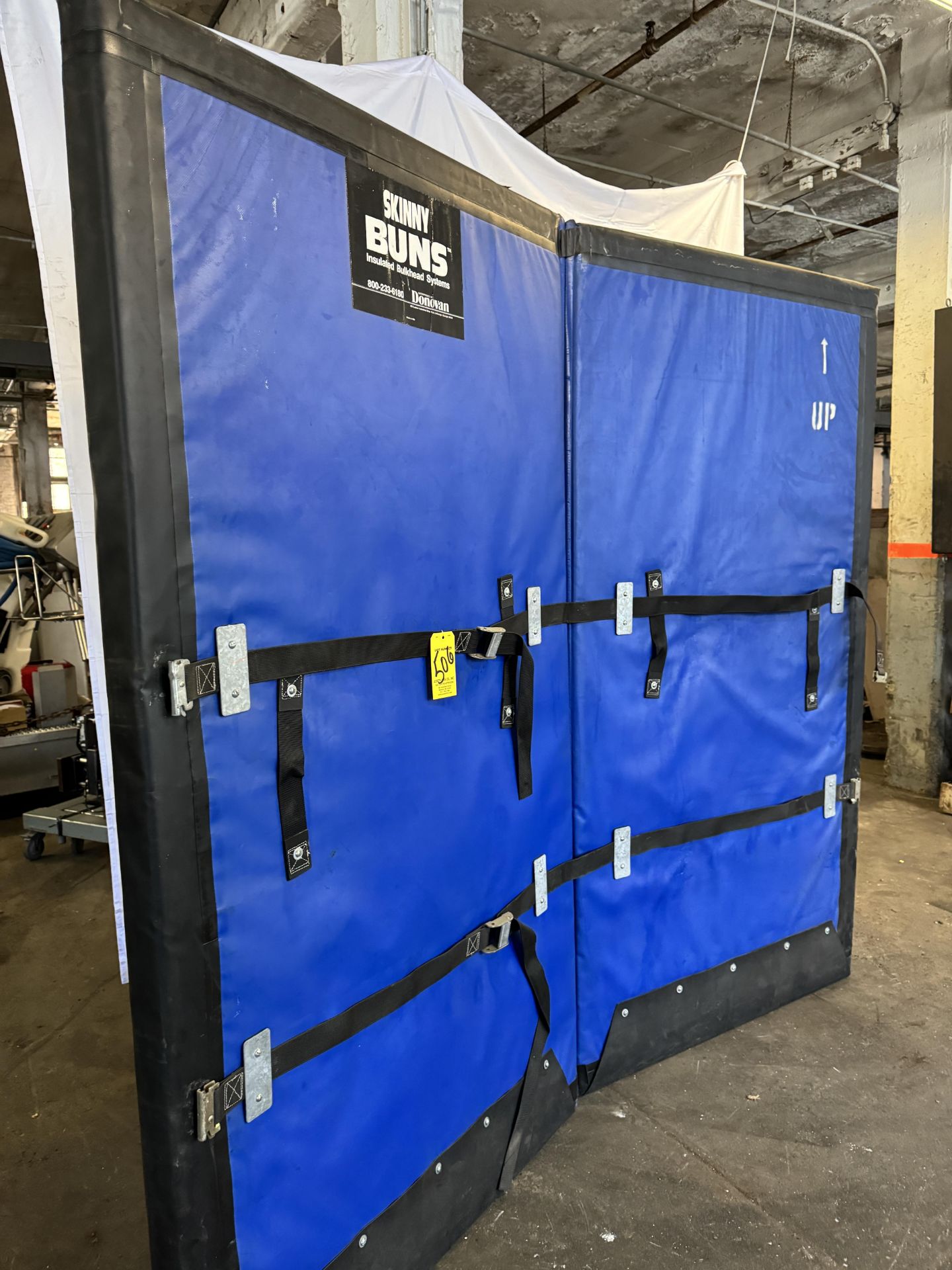 (1) Skinny Buns Insulated Bulkhead for Refrigerated Trucks, (2) Panel, 82" H x 44" W Per Panel - Image 3 of 5