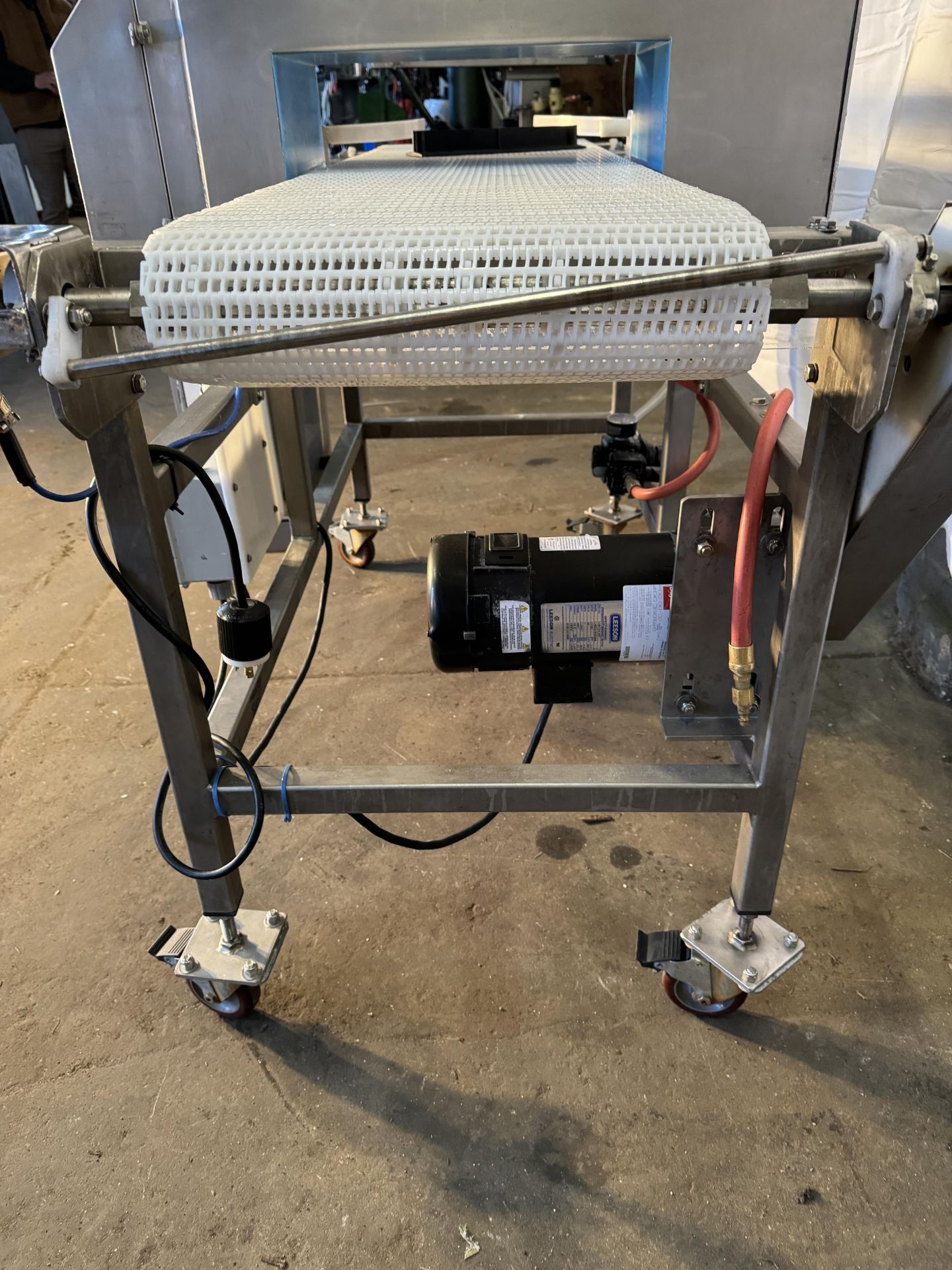 (1) Loma Systems IQ2 Metal Detector, S/N 20648, 5' x 16" Belt Conveyor, Bronco DC Seco Drive, - Image 5 of 15