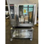 (1) Rational White Efficiency Self Cooking Center, S.S., Commercial Oven, Model SCCWE102, BA#