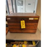 (1) Meyer 4-Drawer Pin Gauge Cabinet, .011-.750