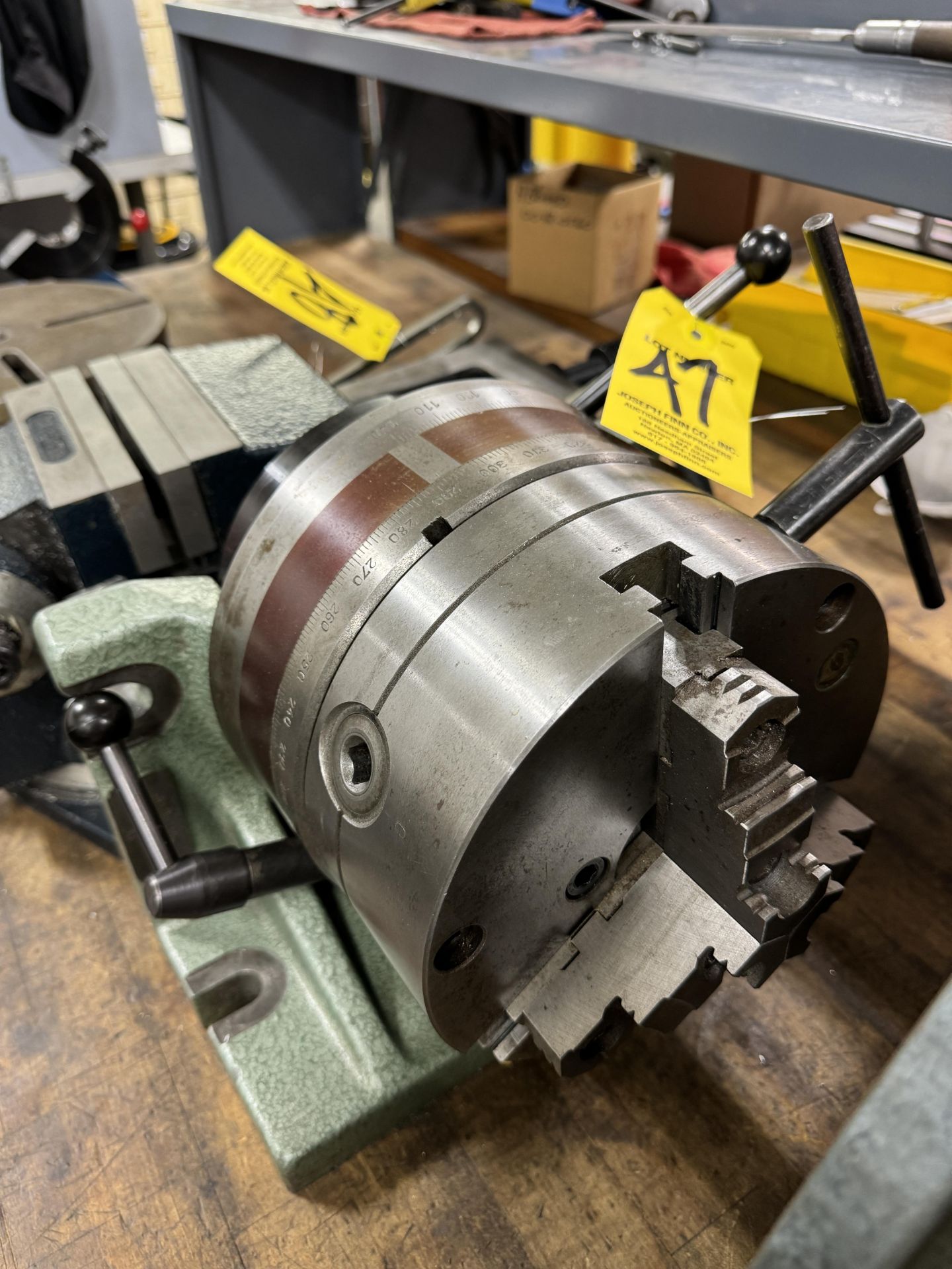 (1) 8" 3-Jaw Rotary Chuck