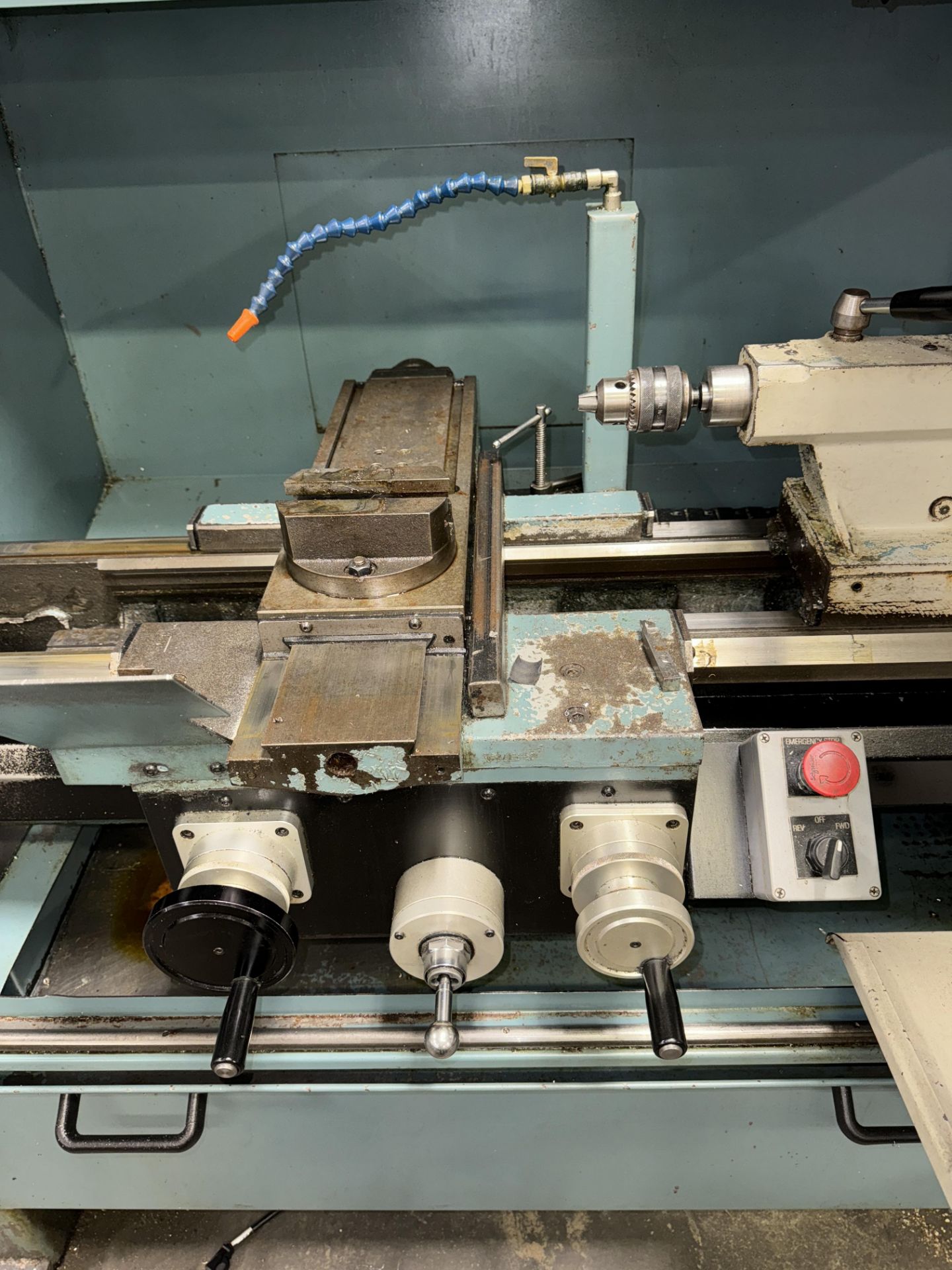 (1) 2003 Southwestern Industries TRAK 1440S CNC Lathe s/n 032AT12154, 14” x 40”, 2021 Proto Trak - Image 8 of 8