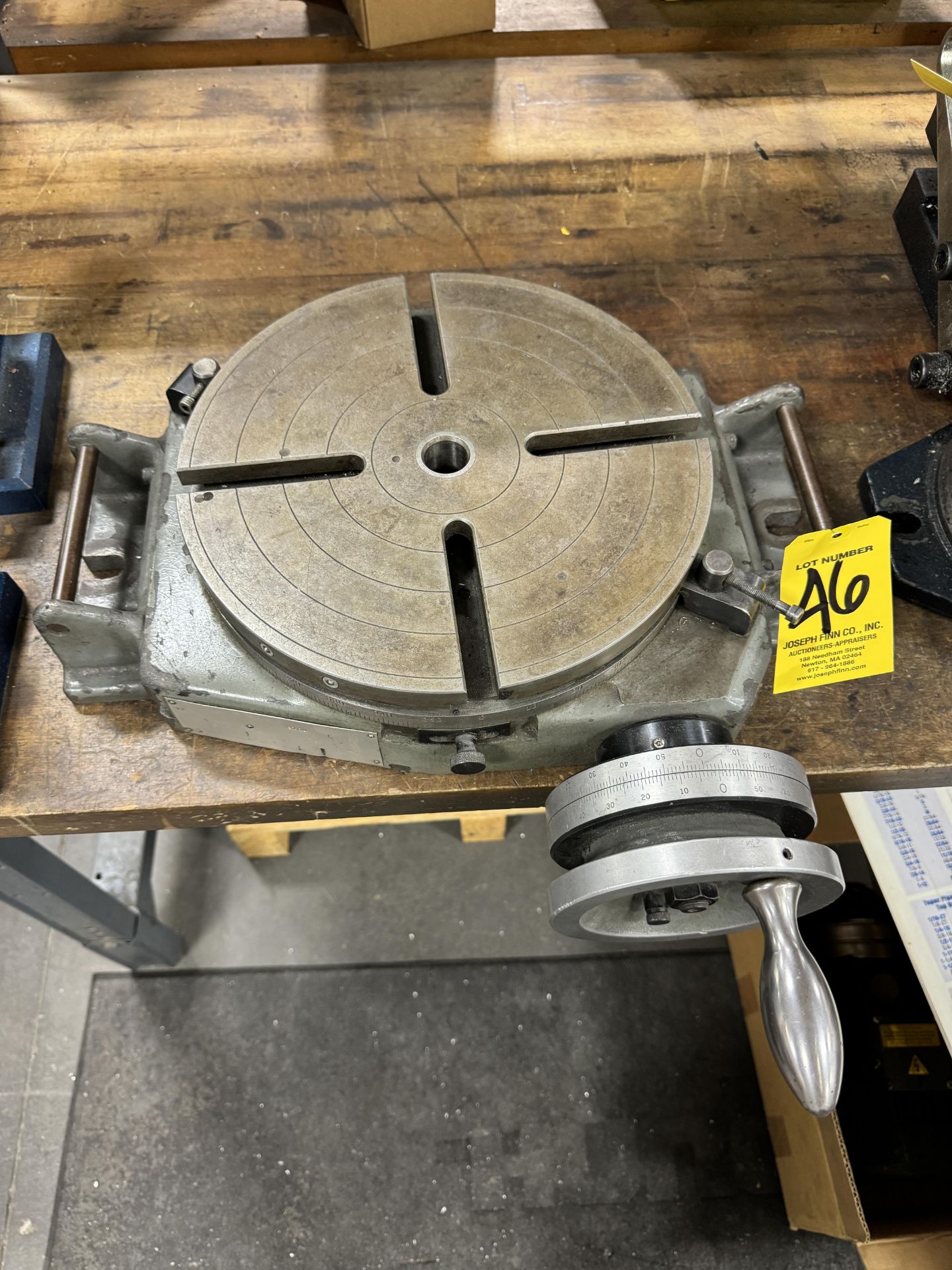 (1) #8760 12" Rotary Table