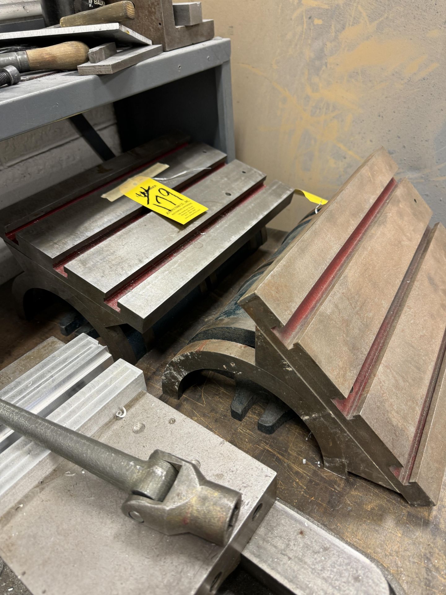 LOT (2) 10 x 15" T-Slot Angle Tables - Image 2 of 2