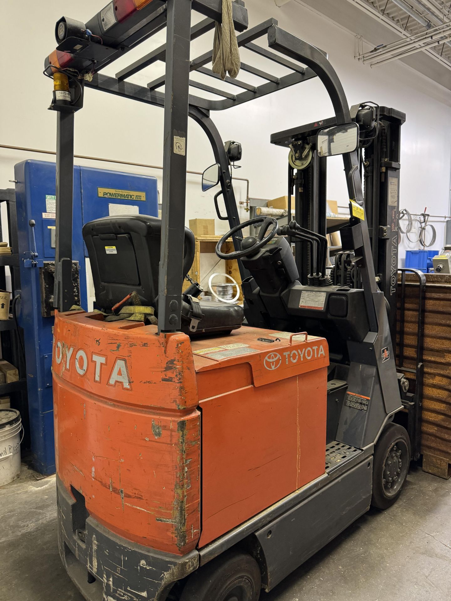 (1) Toyota 7FBCU15 Electric Forklift s/n 60693, 2,600 # Capacity, 189” Lift, Side Shift, Mac VFC- - Bild 8 aus 12