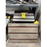 LOT (2) 10 x 15" T-Slot Angle Tables