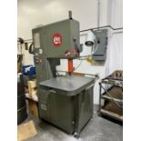 (1) 2006 GROB 4V-18 Vertical Band Saw, S/N 5968m 18" Throat