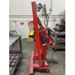 (1) Big Red 2-Ton Engine Hoist