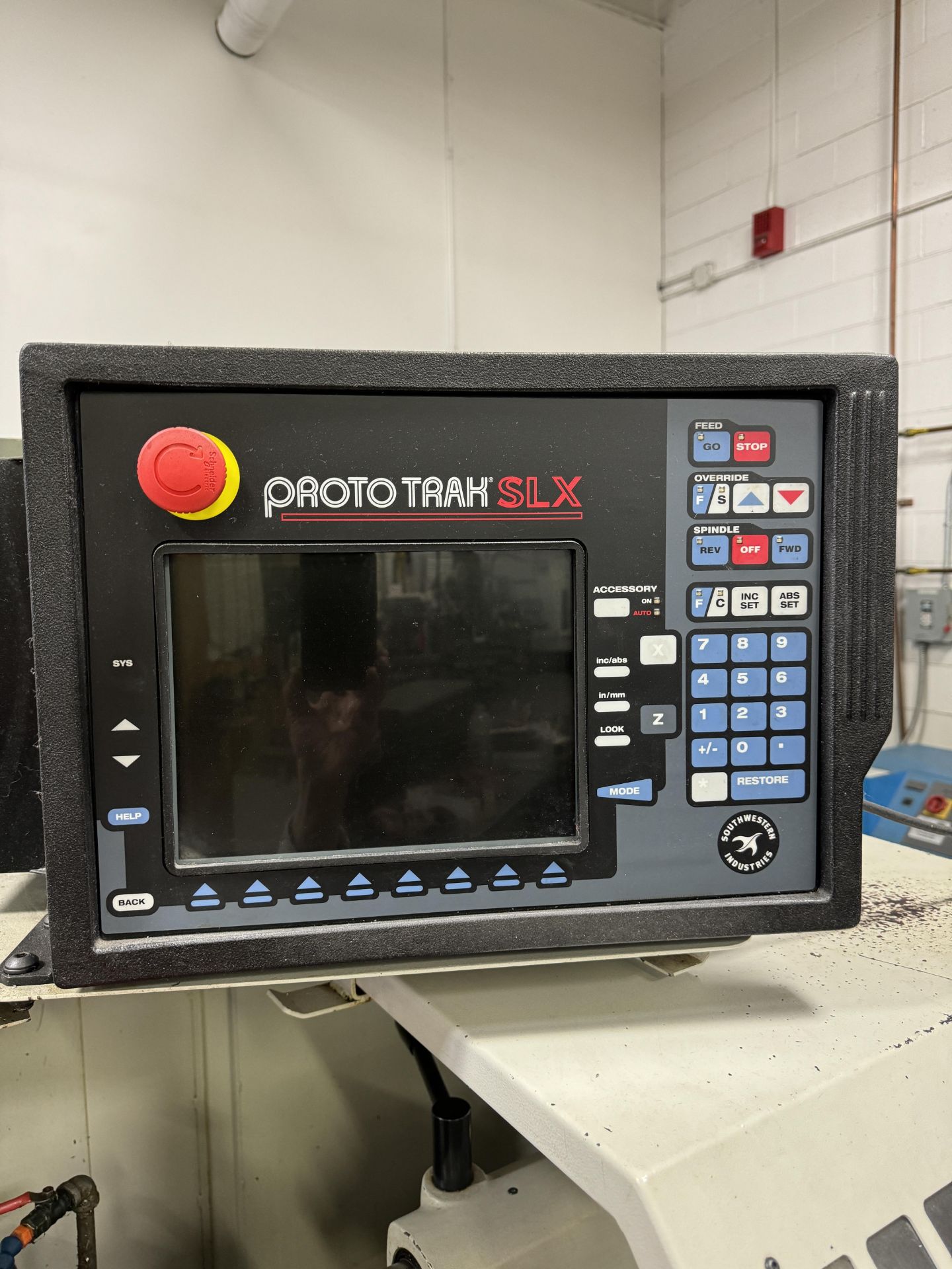 (1) 2016 Southwestern Trak 1630SX CNC Lathe, S/N 163CH982, Proto Trak SLX DRO, 8" 3-Jaw Chuck - Image 4 of 10