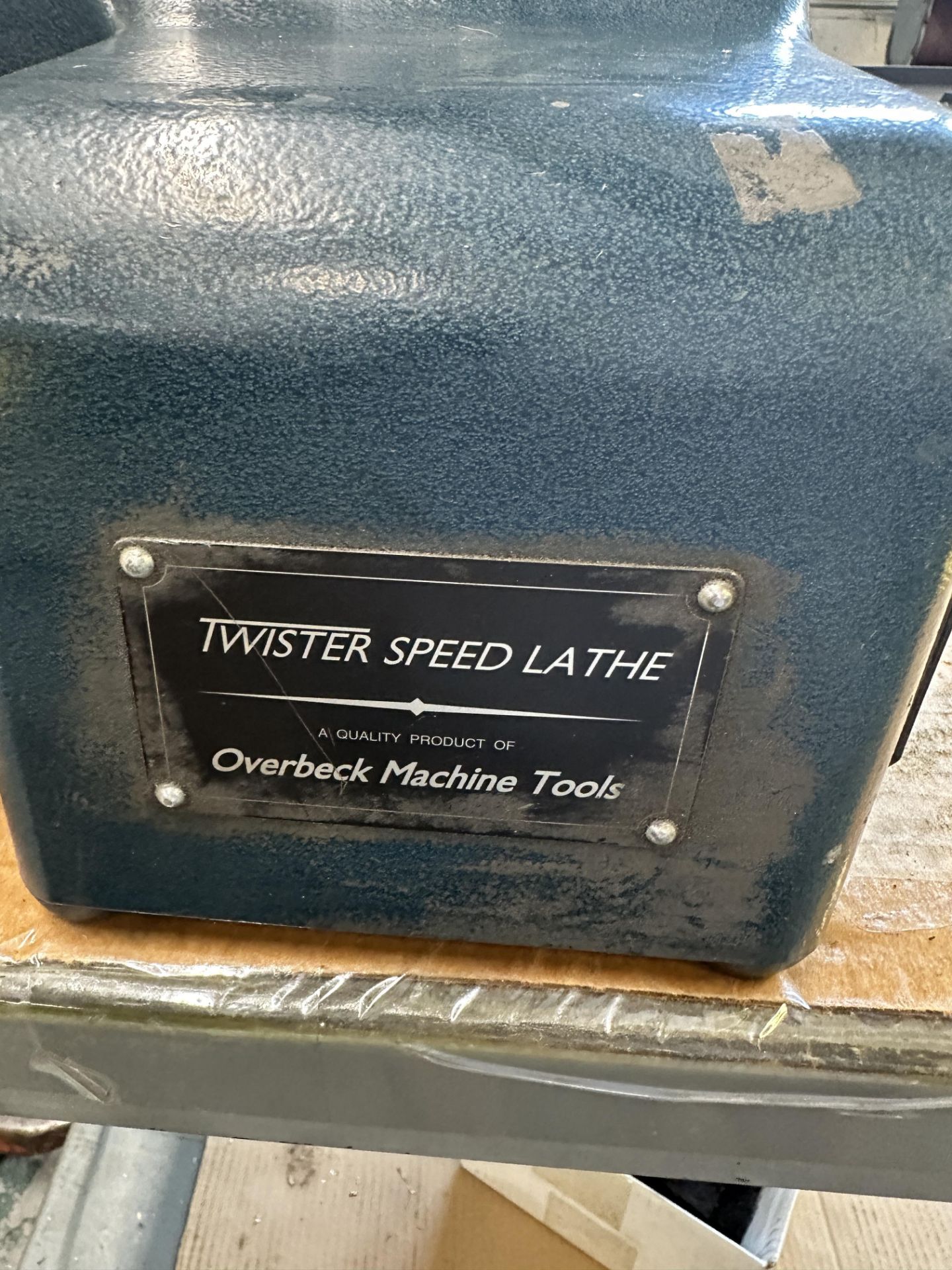 Overbeck Twister Speed Lathe Model LT-1B s/n 1710, Foot Pedal