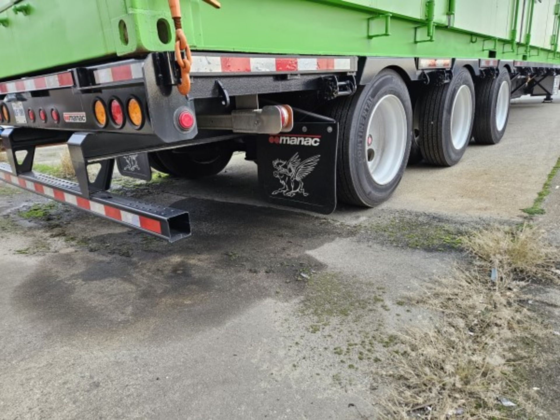 2022 MANAC 53 FT. STEP DECK STEEL TRAILER, TRI AXLE, MOD. 13353A000 S/N 2M5131617P1212652, See terms - Image 9 of 20