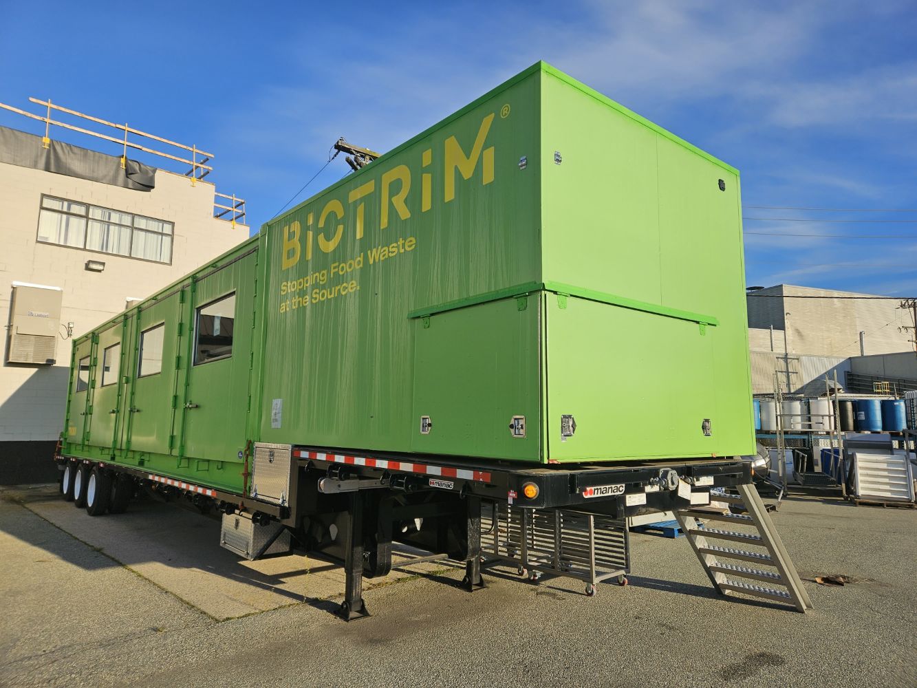 TRENDITECH INC. – RECEIVERSHIP AUCTION OF MOBILE FREEZE DRY FOOD PROCESSING UNIT - BIOTRIM BT80