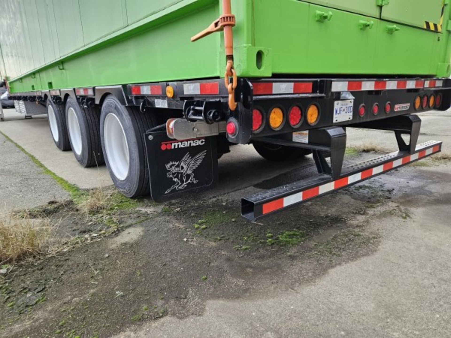 2022 MANAC 53 FT. STEP DECK STEEL TRAILER, TRI AXLE, MOD. 13353A000 S/N 2M5131617P1212652, See terms - Image 10 of 20