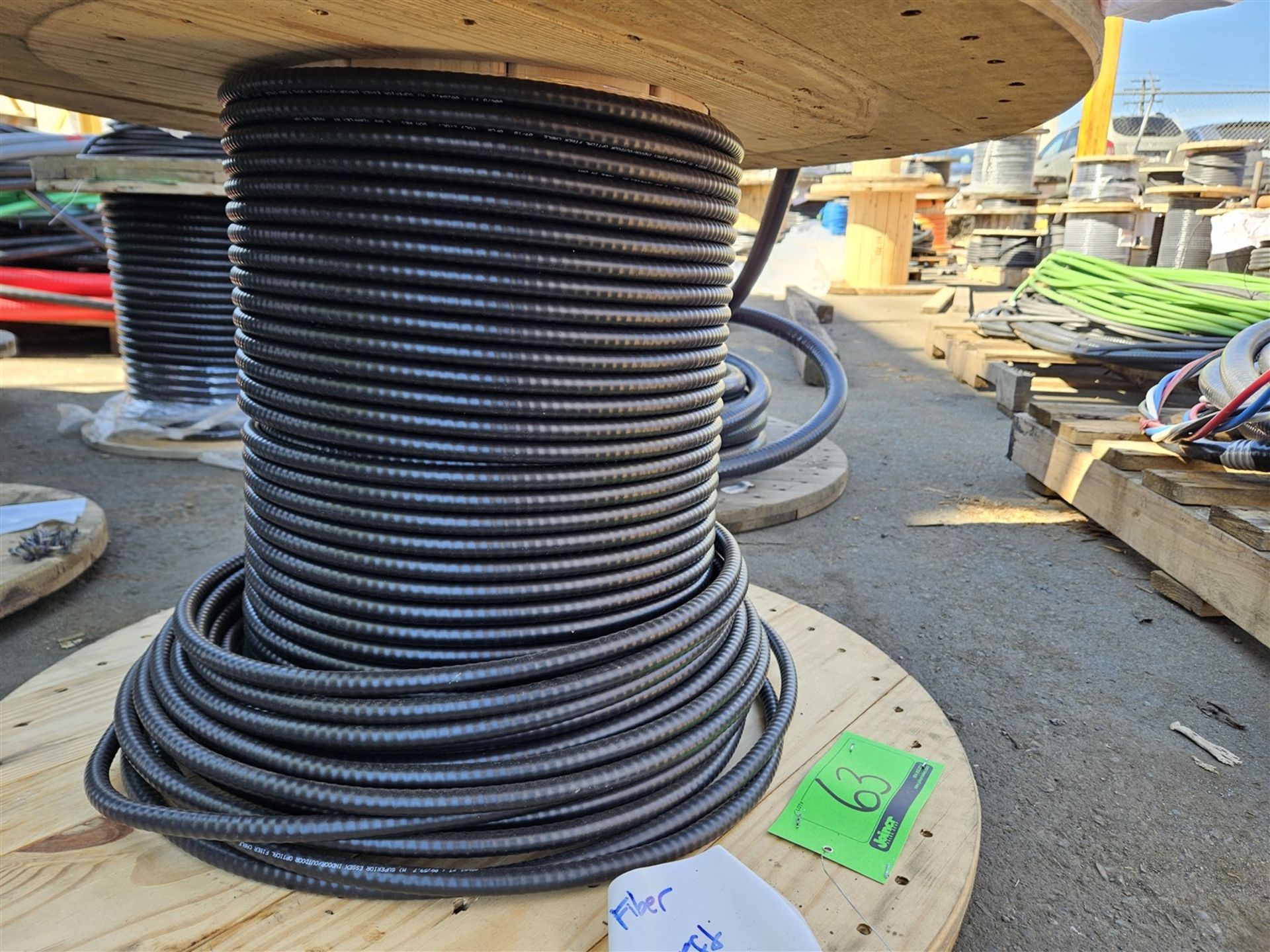 REEL OF OPTICAL FIBRE CABLE - APPROX. 255 FT. - Image 2 of 2