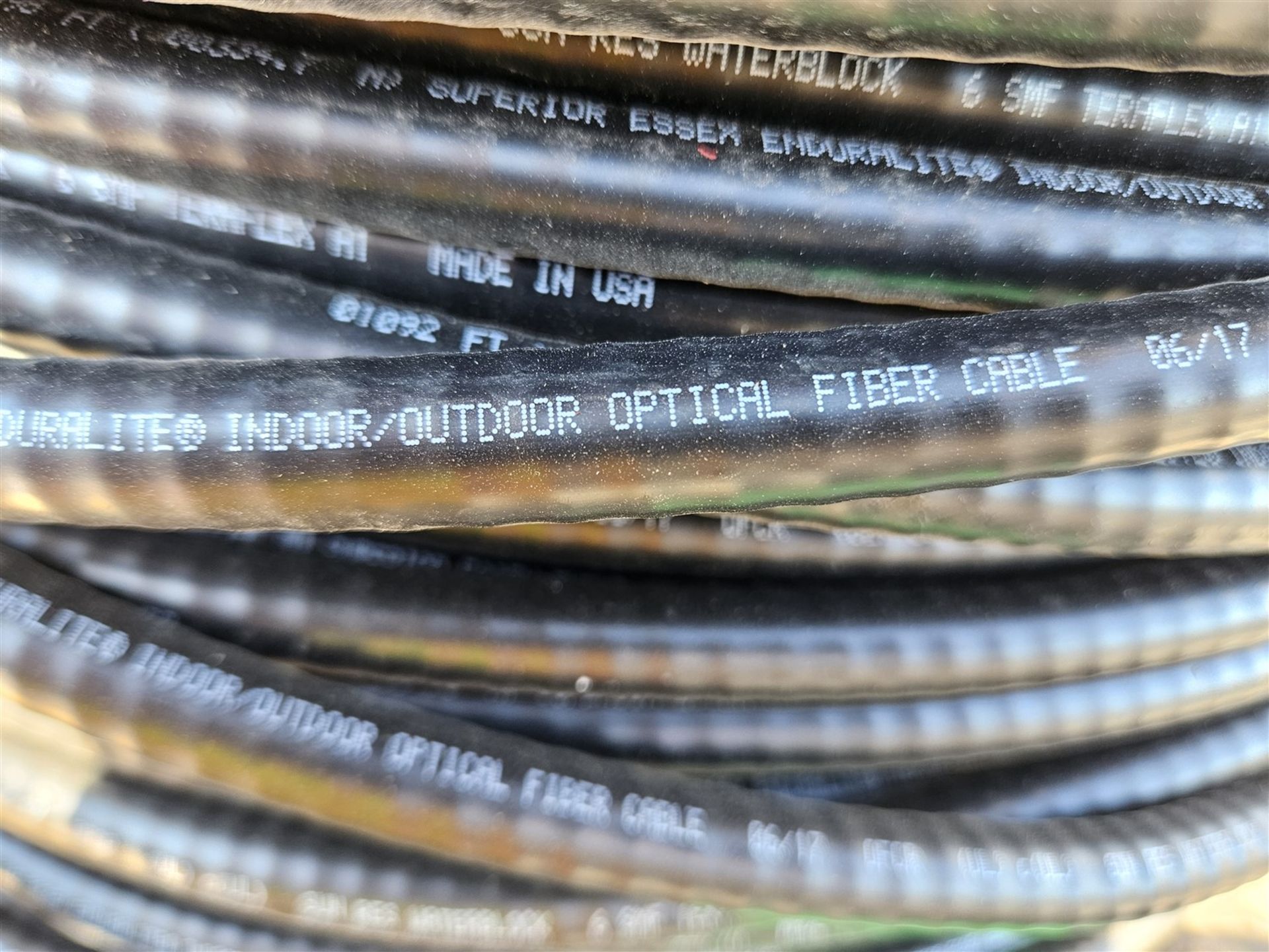 REEL OF FIBRE CABLE - APPROX. 400 FT. - Image 3 of 5