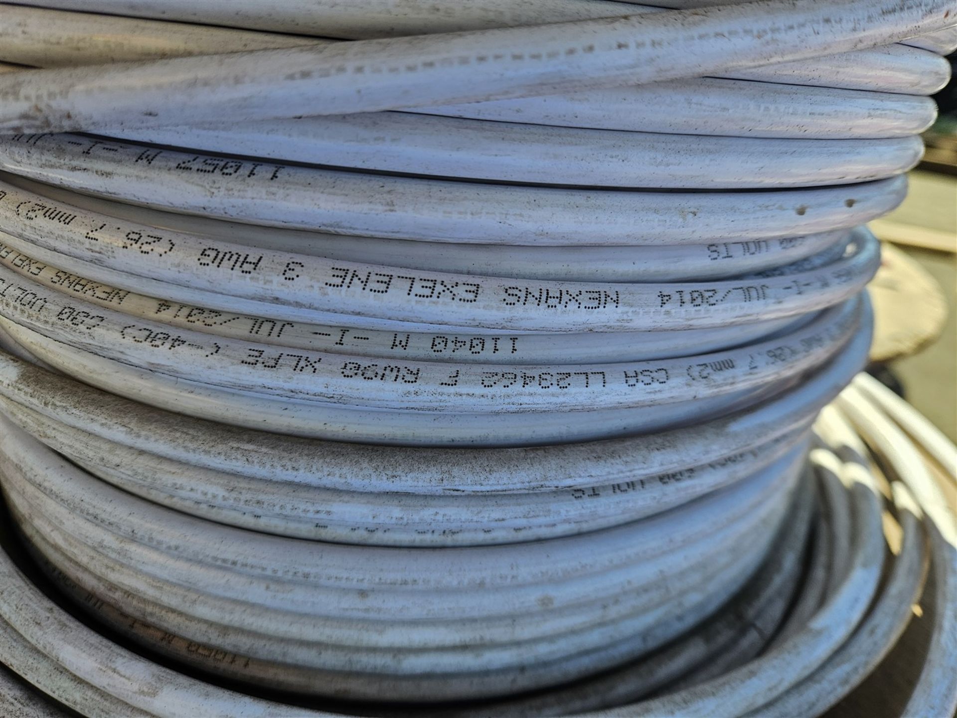 PALLET OF ASSORTED ELEC. WIRE - COPPER - Image 6 of 11