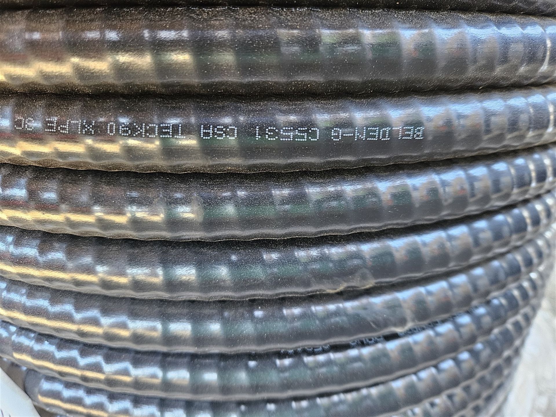 REEL OF 12-3C TECK 600V - APPROX. 40 METERS - COPPER - Image 4 of 6