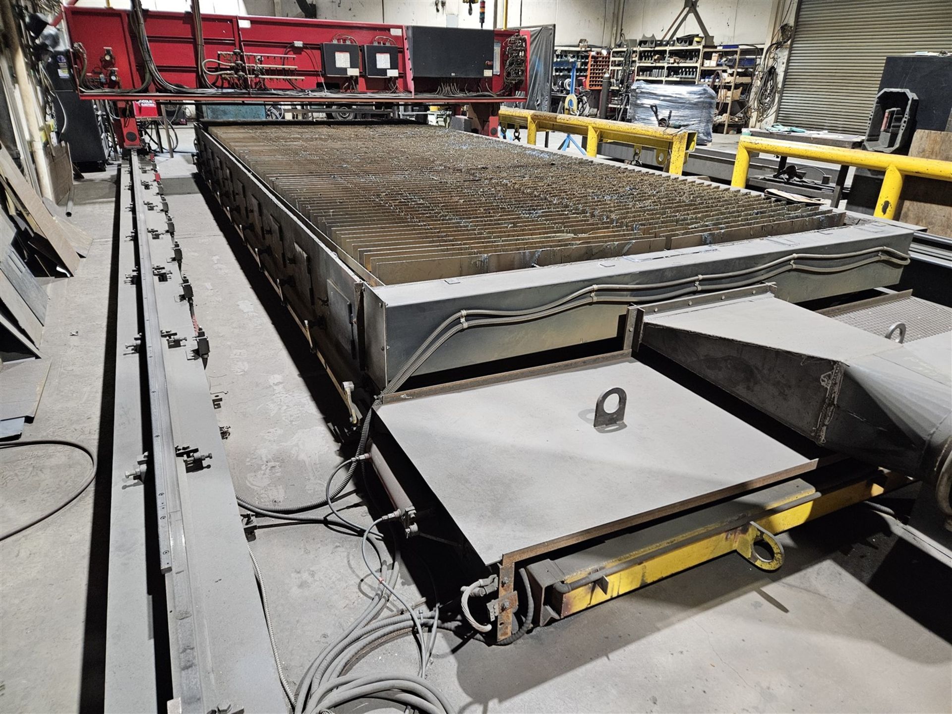 2002 KOIKE - PLASMA BURNING TABLE - 10 FT. X 25 FT. MOD. MGM3100, S/N MGM202 CAP. 3100 MM W/ - Image 20 of 36