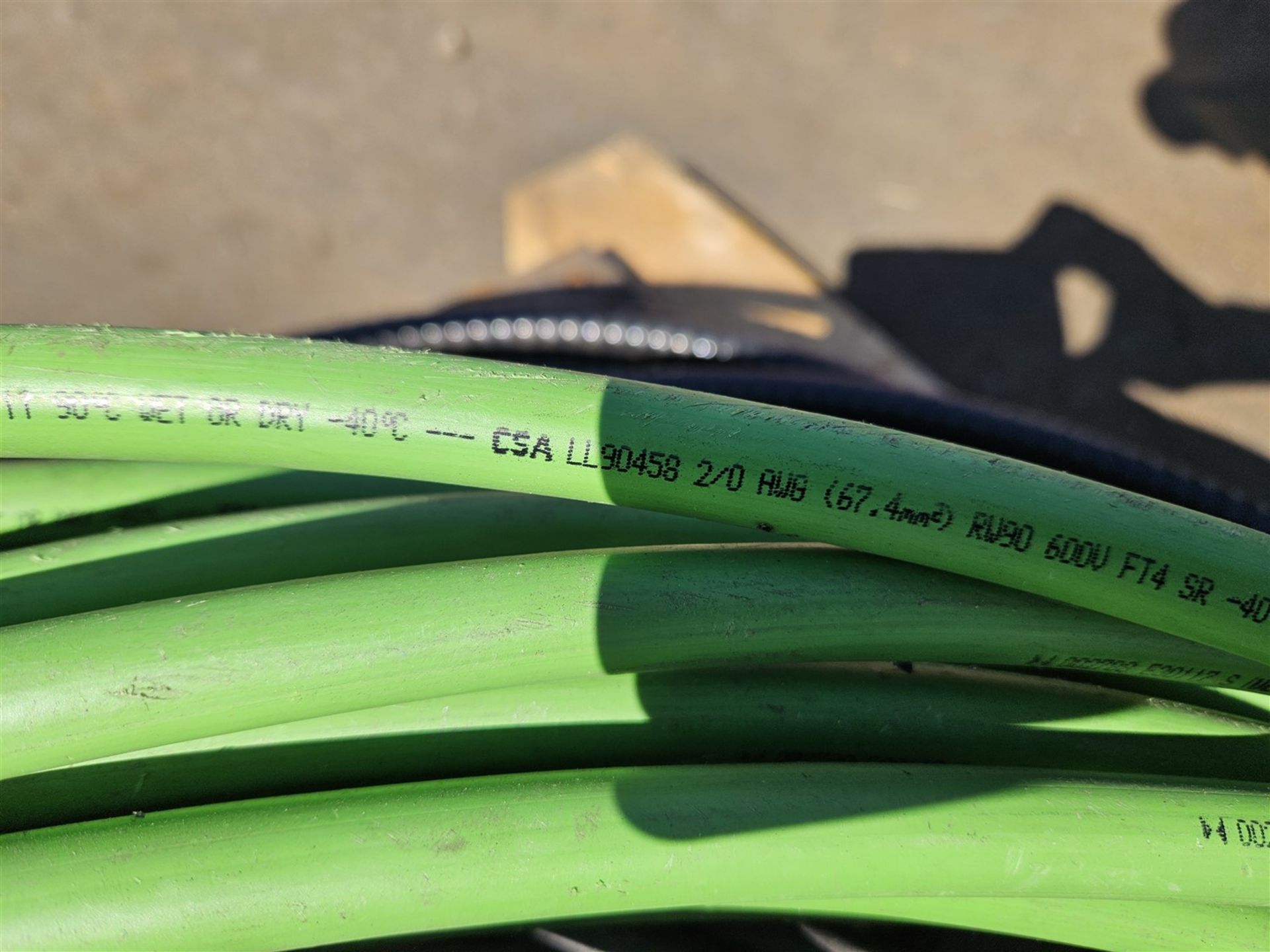 PALLET OF ASSORTED ROLLS OF TECK CABLE, GROUND WIRE - COPPER - Image 4 of 8