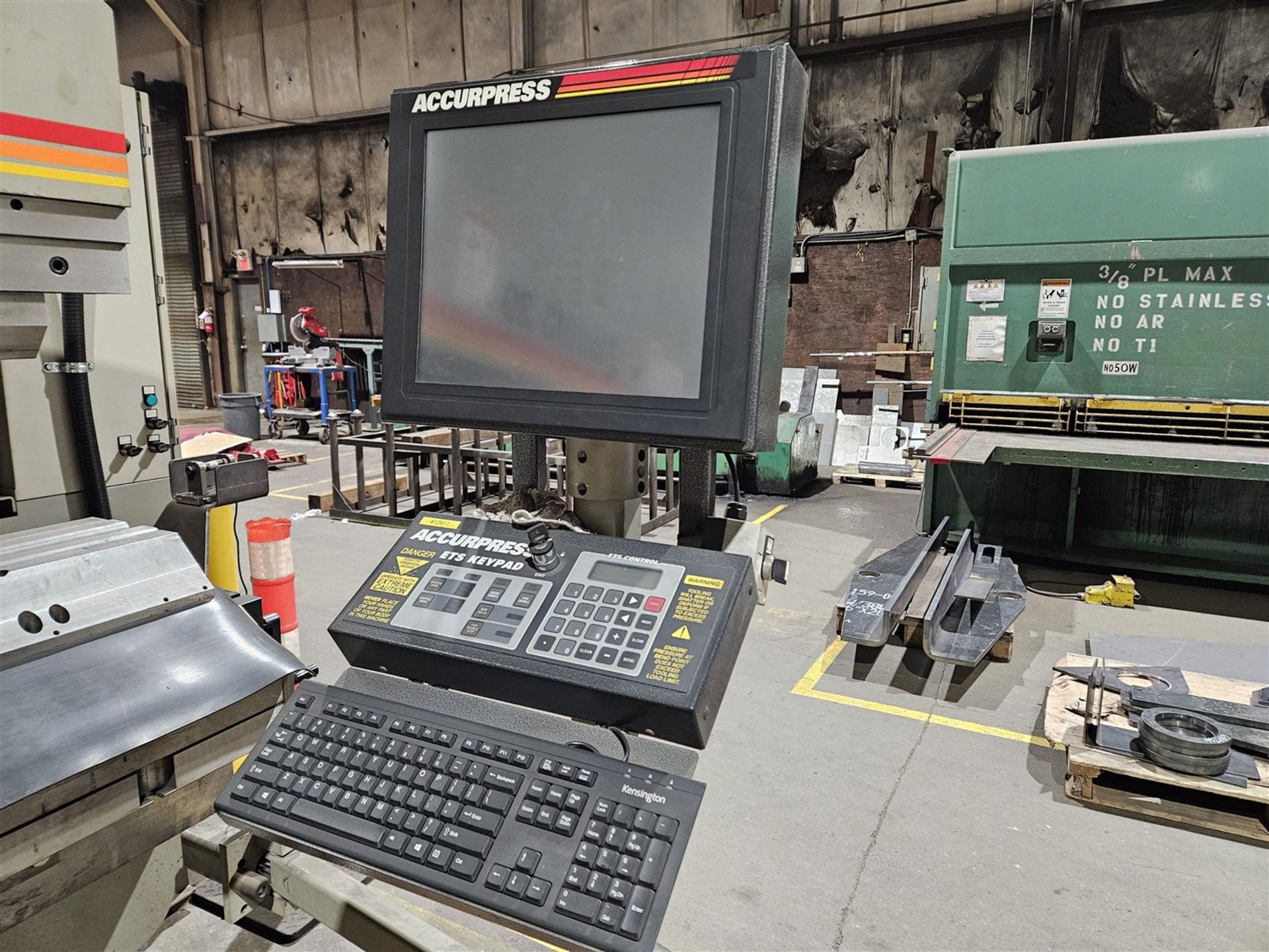 ACCURPRESS - 2018 20 FT. X 1500 TON, MOD. 71500 16/20 S/N 12911, 460/3 PH, CONTROL 120V, 1 PH, 33 - Image 3 of 16