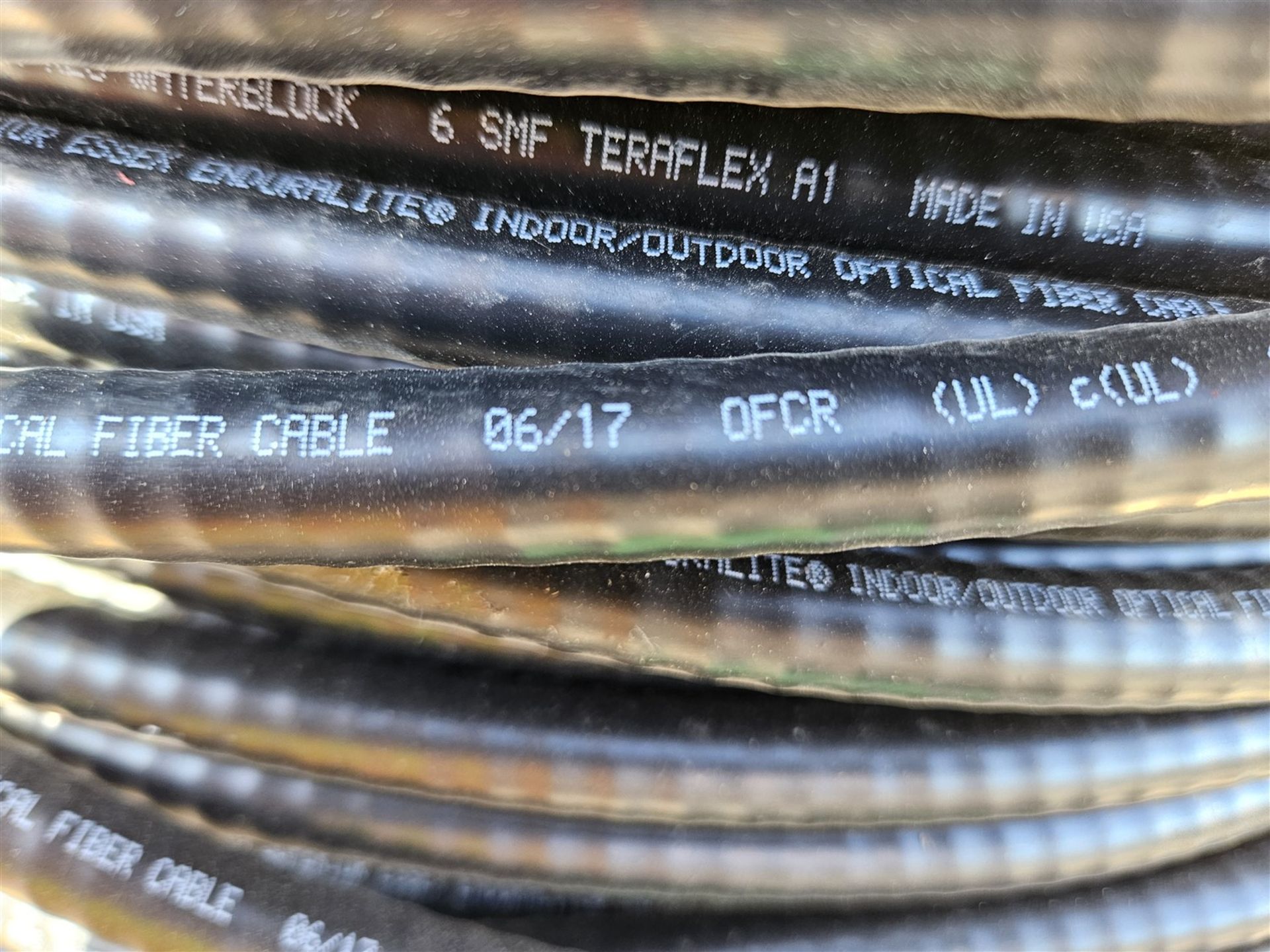 REEL OF FIBRE CABLE - APPROX. 400 FT. - Image 4 of 5