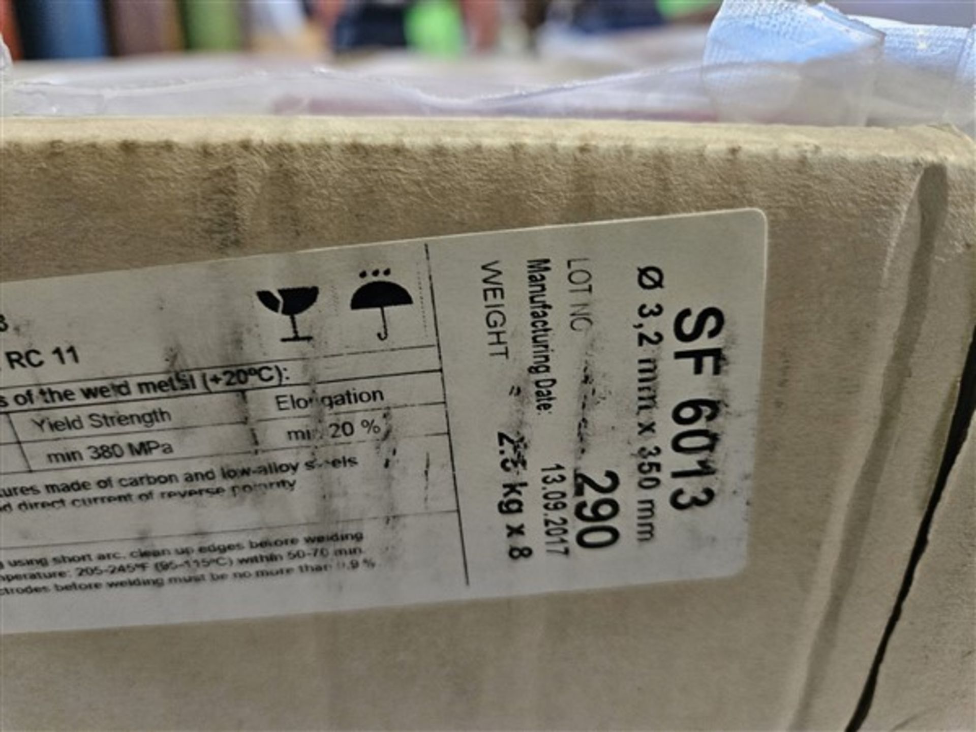 6 BOXES OF SUMY-ELECTRODE SF 6013, 1/8 IN. - Image 2 of 2