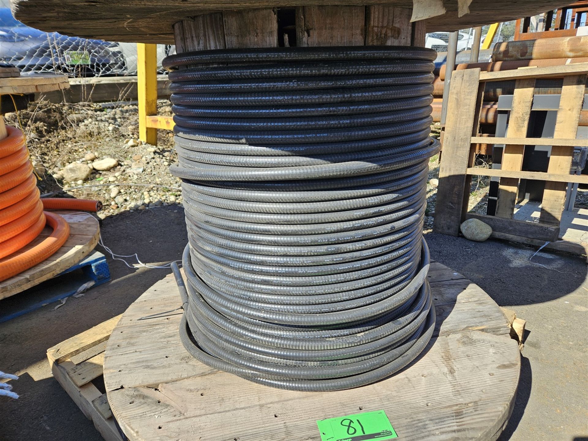 REEL OF 14-10C TECK 600V - APPROX. 67 METERS - COPPER - Image 2 of 5