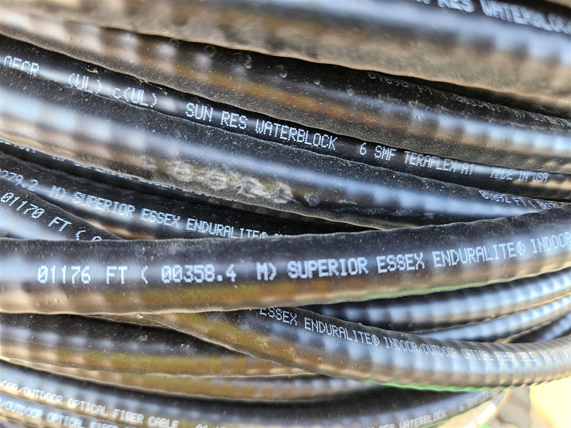 REEL OF FIBRE CABLE - APPROX. 400 FT. - Image 2 of 5