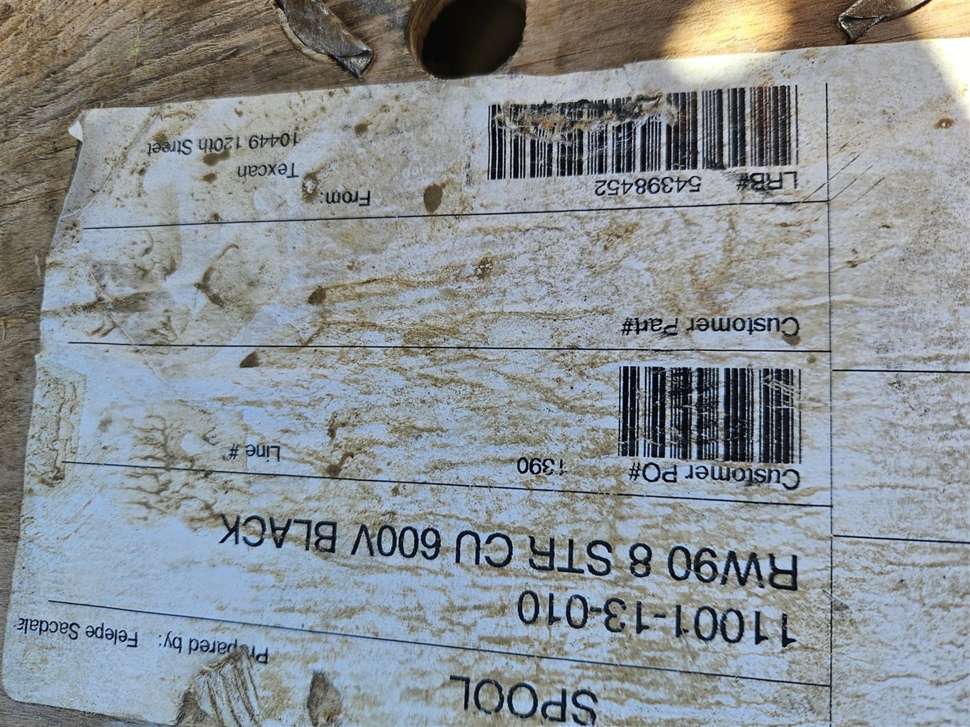 PALLET OF ASSORTED ELEC. WIRE - COPPER - Image 10 of 12