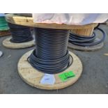 REEL OF OPTICAL FIBRE CABLE - APPROX. 255 FT.