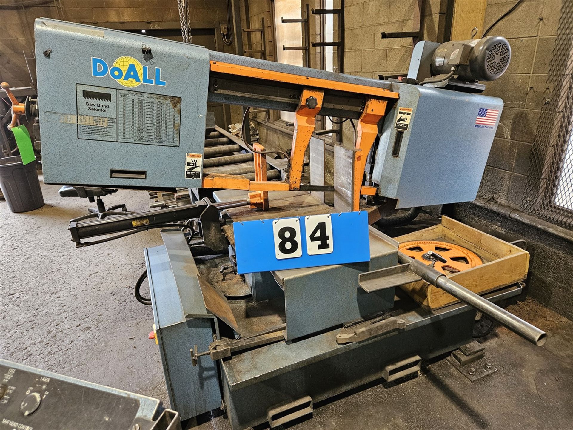 2012 DOALL METAL CUTTING BAND SAW, MODEL 500DS, 460 VOLT, 197 IN. BAND LENGTH, S/N 593-12150 - Image 2 of 6