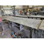 4 FT. X 8 FT. STEEL SHOP TABLE