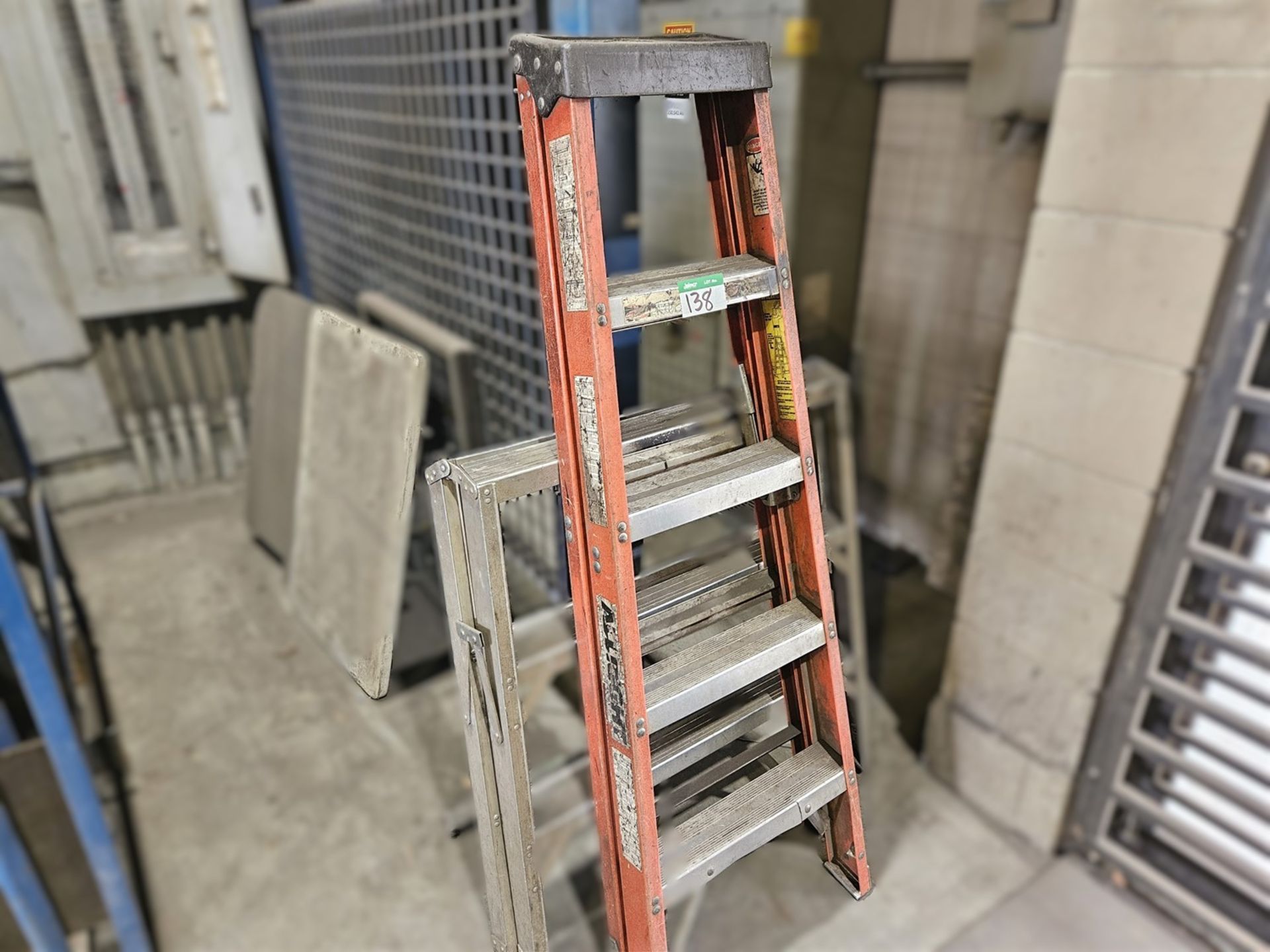 5 FT. AND 3 FT. STEP LADDERS