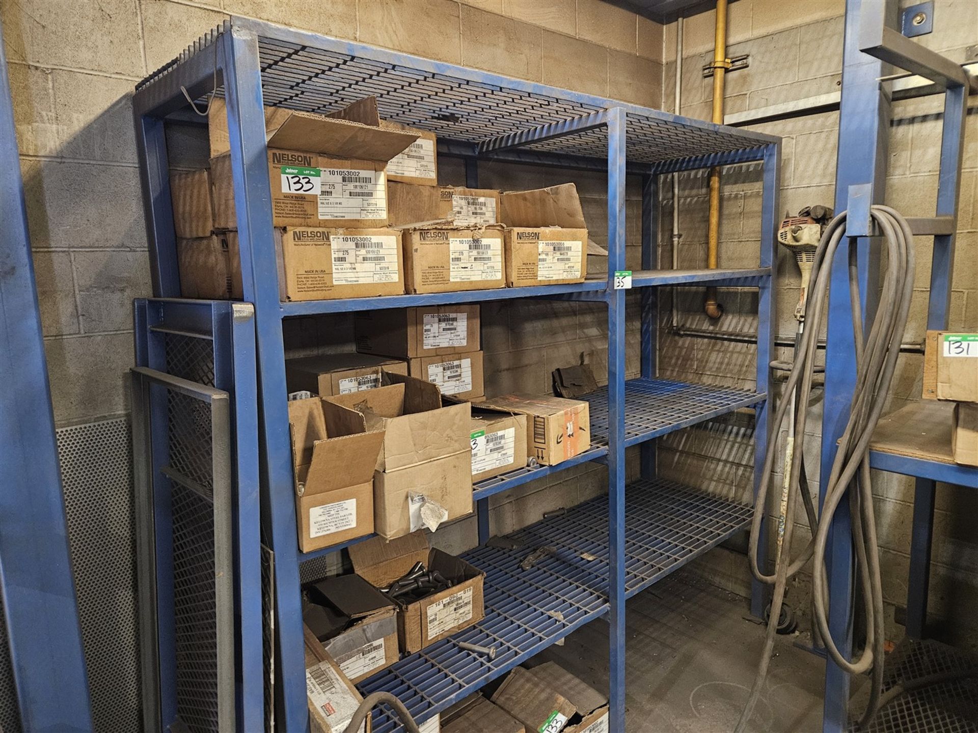 STEEL SHELVING UNIT