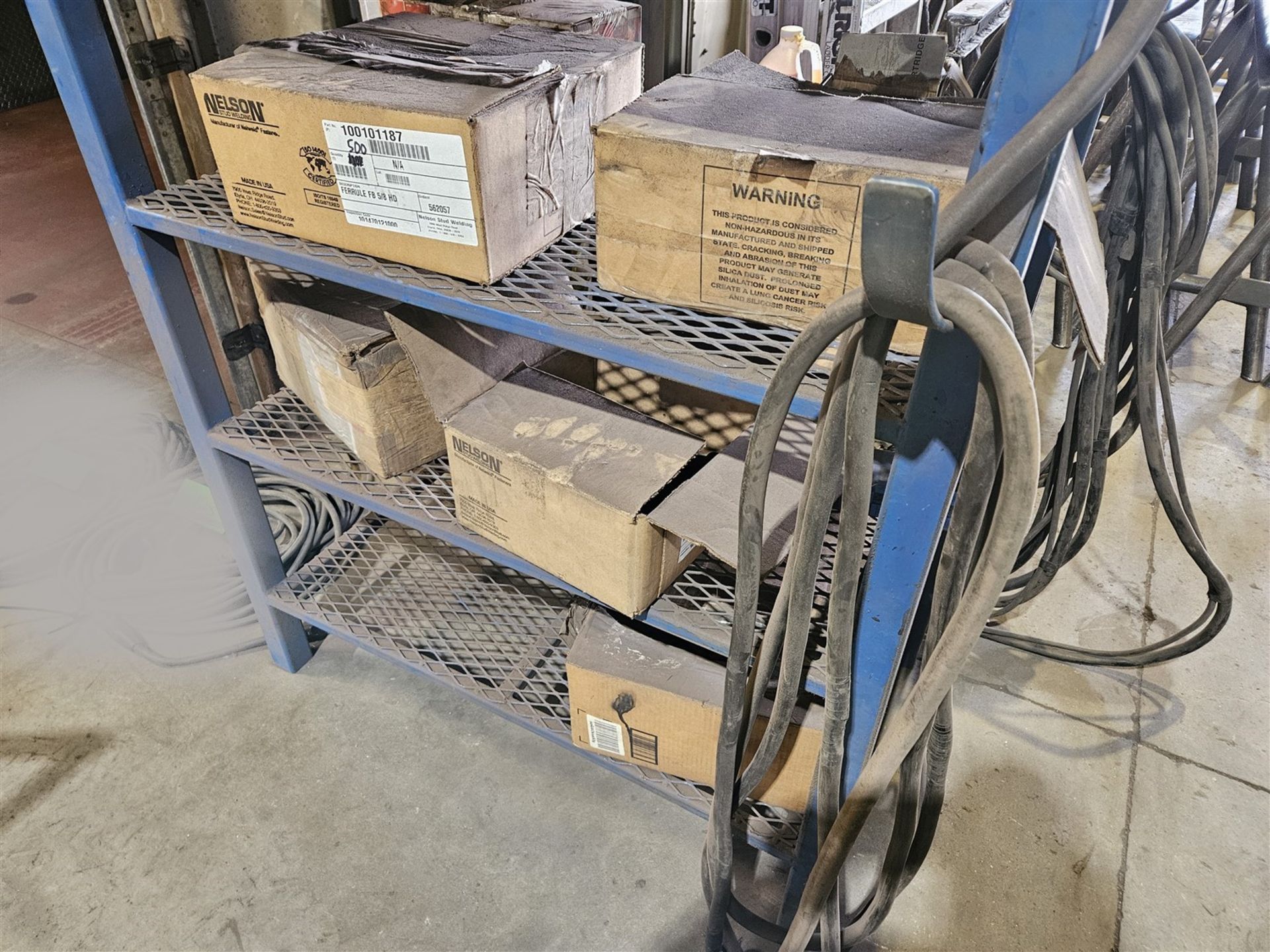 ERICO ESS 1500 ARC STUD WELDER/RACK AND NELSON STUD INVENTORY - Image 3 of 3