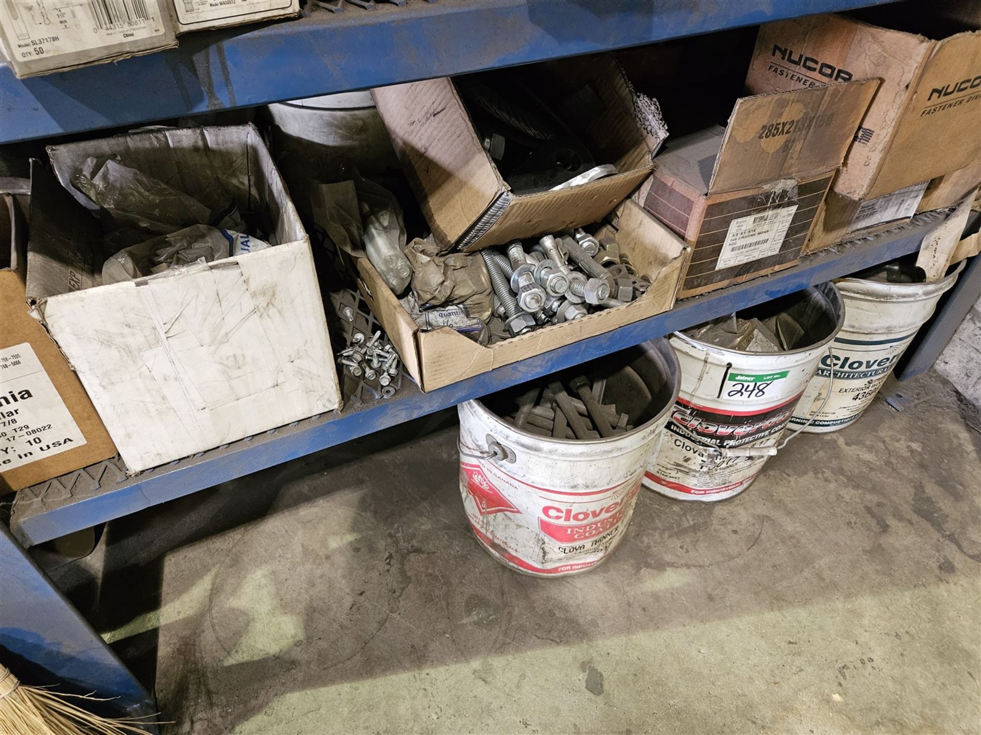 CONTENTS OF SHELF - NUTS, BOLTS, WASHERS, SCREWS ETC. - Image 2 of 4