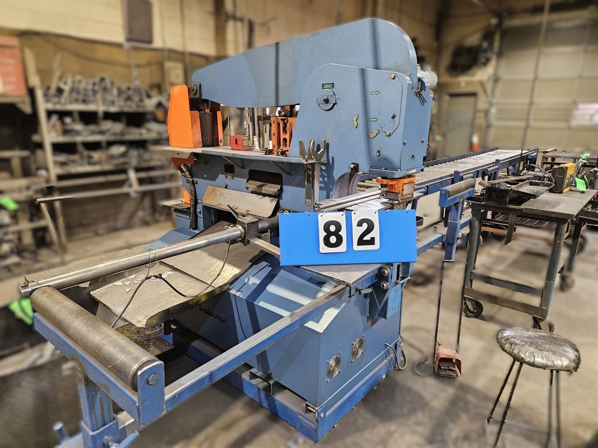 SCOTCHMAN IRON WORKER MODEL DUAL OPERATOR 120/200 - 24M, 460 VOLT, S/N 1301M0515 - Image 2 of 6