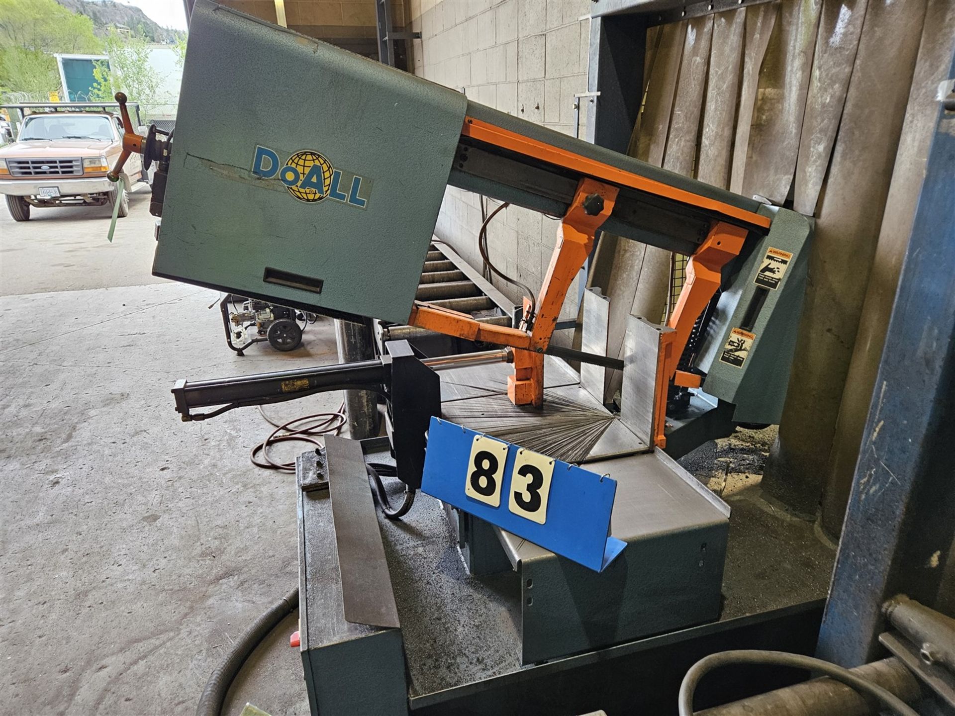2015 DOALL METAL CUTTING BANDSAW, MODEL 500DS, 460VOLT, 197 IN. BAND LENGTH, S/N 593-15240 - Image 2 of 6