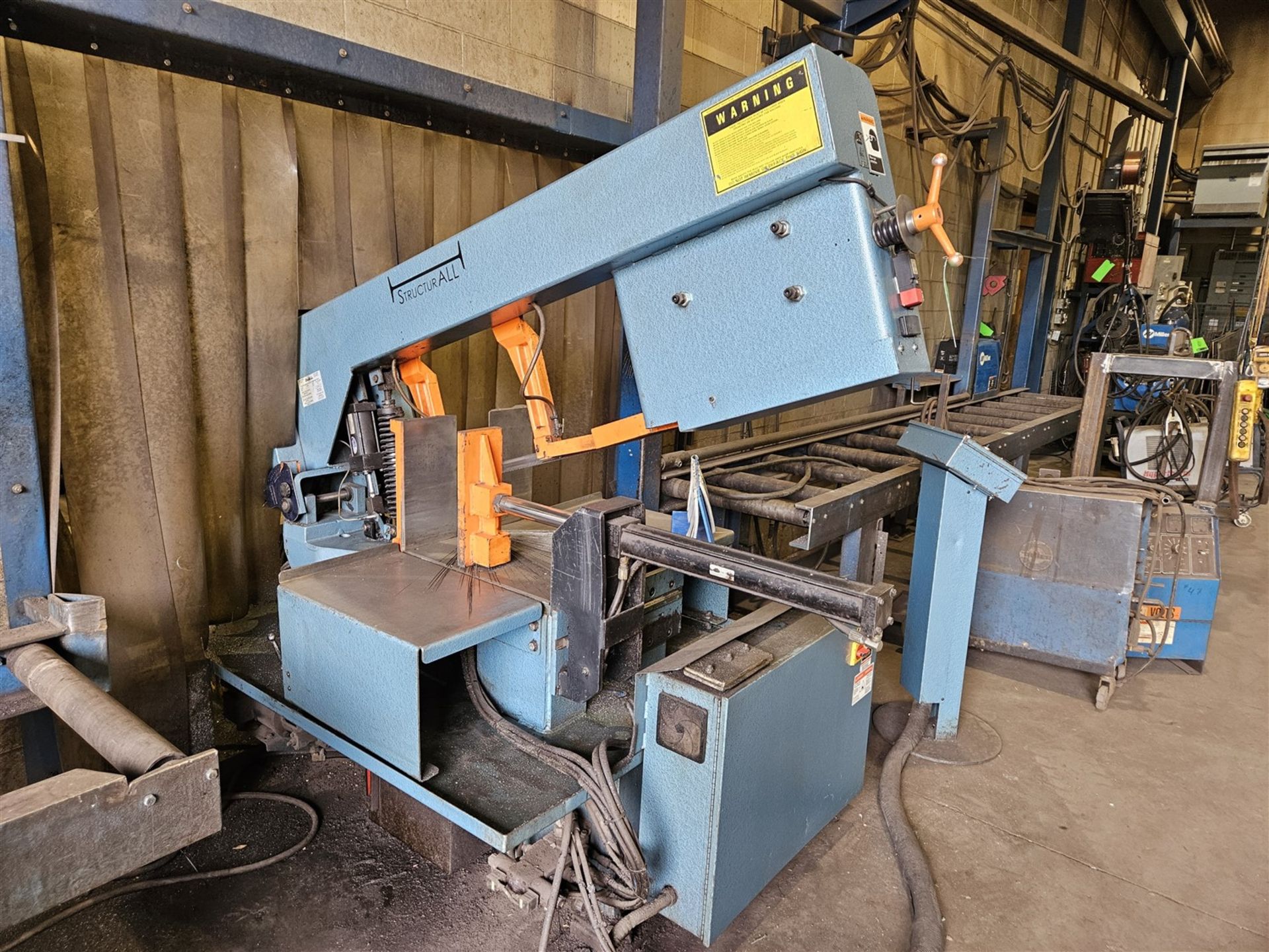 2015 DOALL METAL CUTTING BANDSAW, MODEL 500DS, 460VOLT, 197 IN. BAND LENGTH, S/N 593-15240 - Image 3 of 6