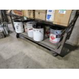 31 IN. X 70 IN. PORTABLE STEEL SHOP TABLE/CART