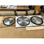 LOT OF 3-SAW BLADES, 10" & 12"