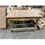 (6) ASSORTED LAYOUT TABLES, 2-PORTABLE