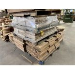 LOT OF ASSORTED DISPLAY PARTS ON 3-PALLETS