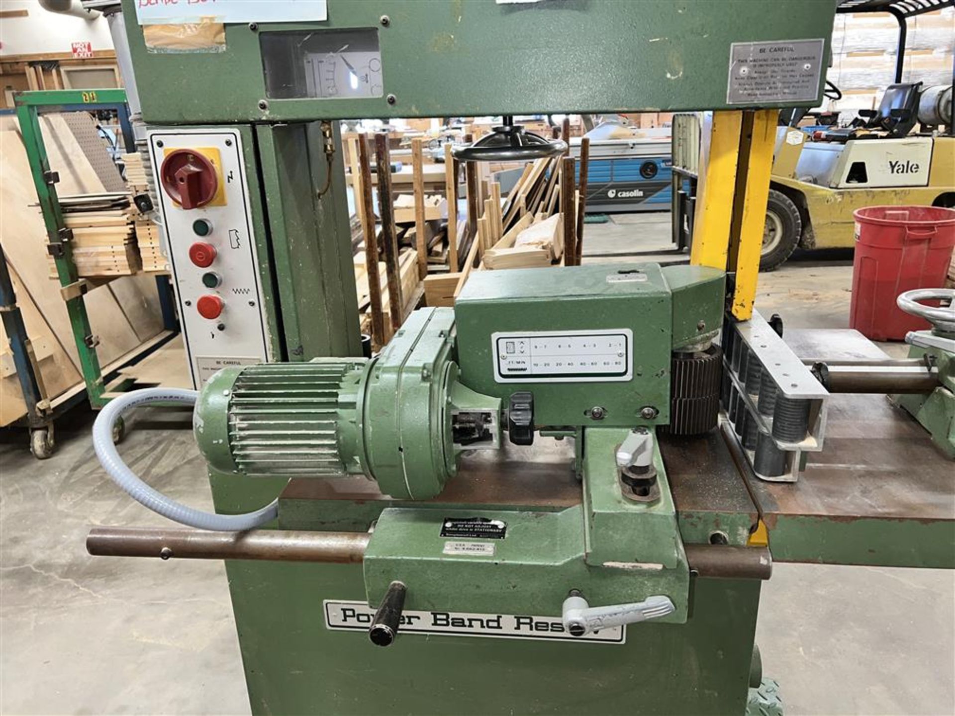 WADKIN POWER BAND RESAW WITH POWER FEED, 3PH, S/N: HD91952 - Image 2 of 10