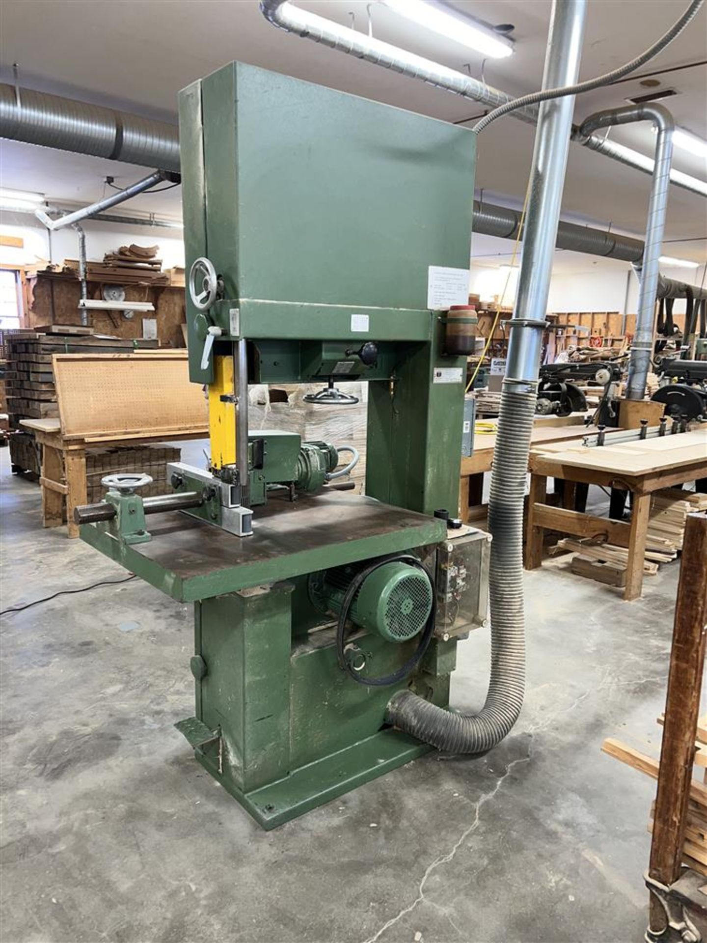 WADKIN POWER BAND RESAW WITH POWER FEED, 3PH, S/N: HD91952 - Image 3 of 10