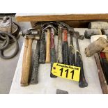 LOT: 9-ASSORTED HAMMERS