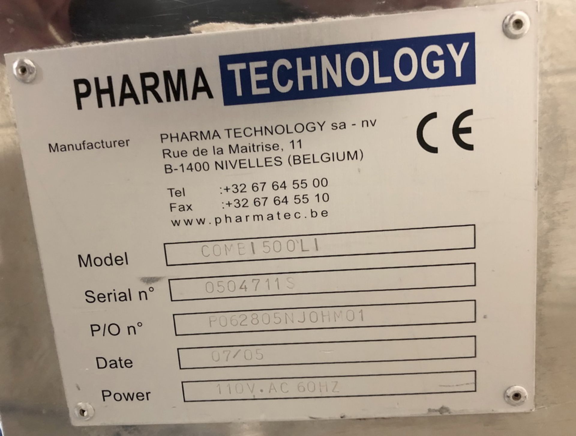 Pharmatech & Lock Combi 500 LI Deduster / Metal Check - Bild 6 aus 7