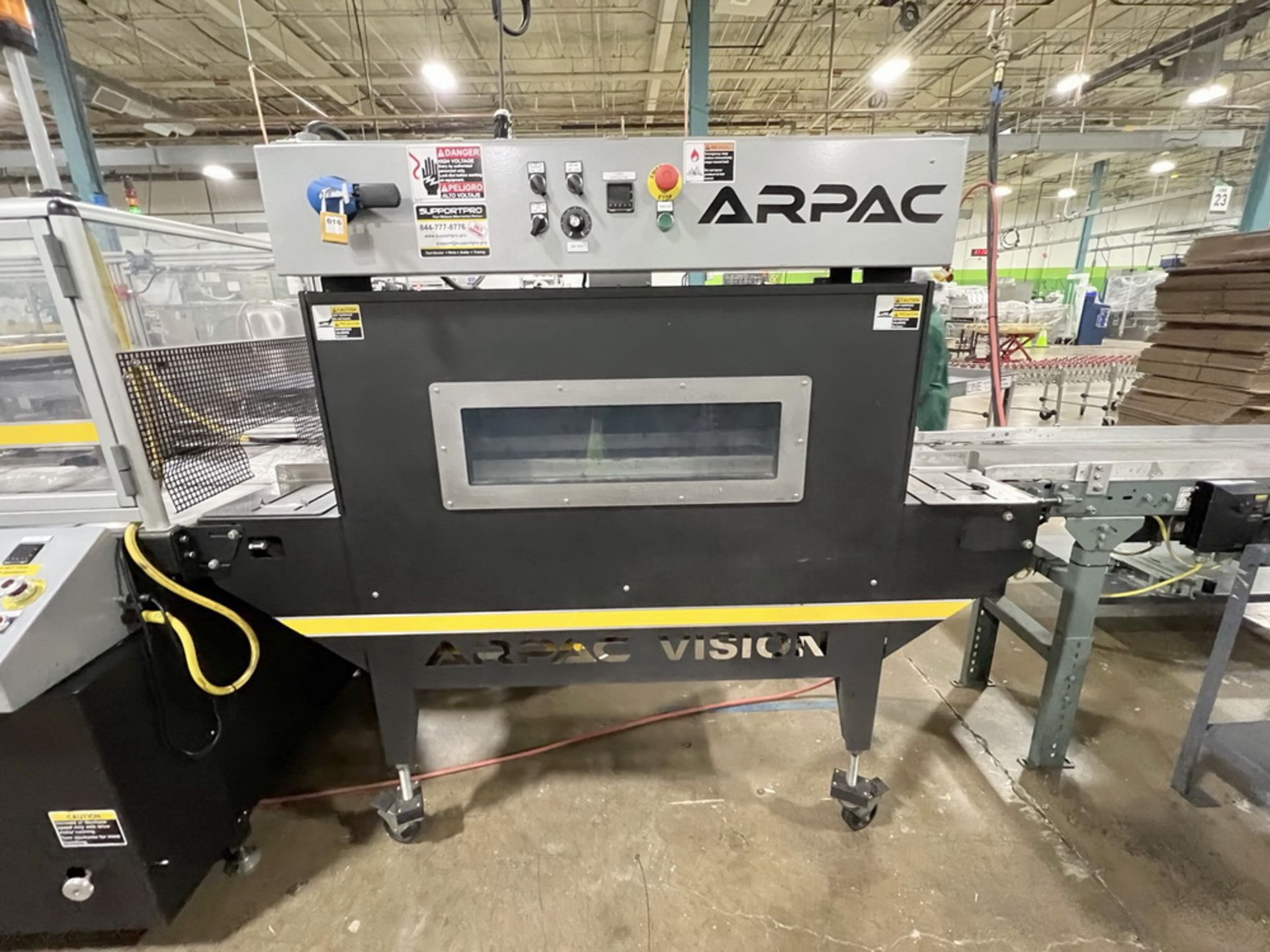 Arpac TS-37 Continuous Motion Side Seal Shrink Wrapper w/Tunnel - Image 3 of 14