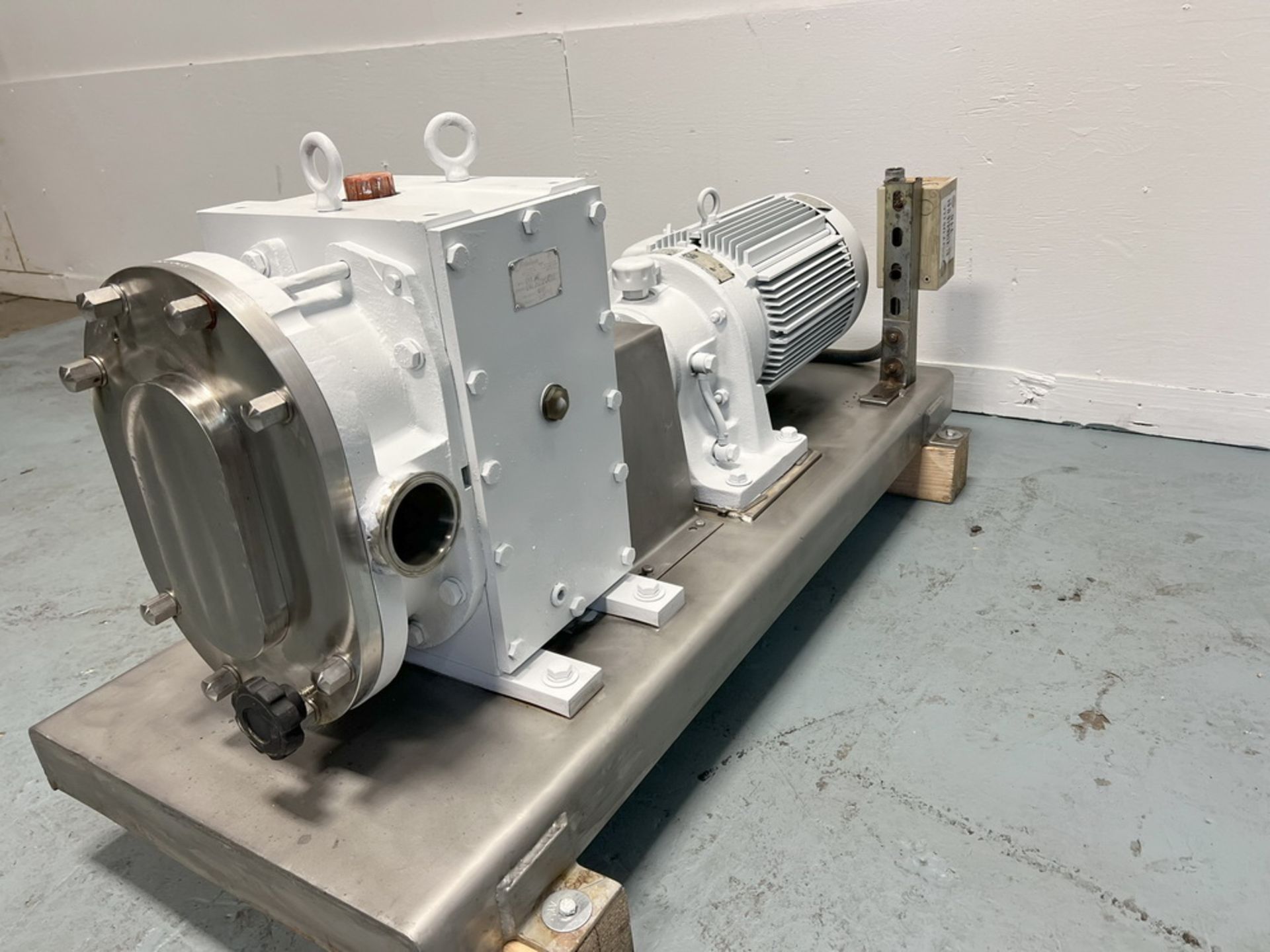 Fristam Stainless Steel 10 HP Positive Displacement Pump