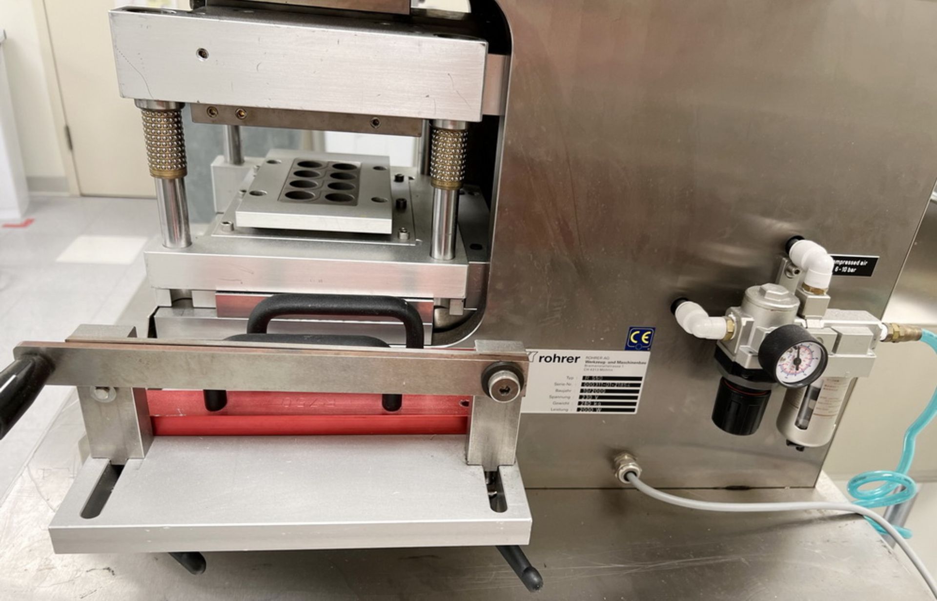 Rohrer Table Top Thermoforming Blister Packaging Machine - Image 9 of 9